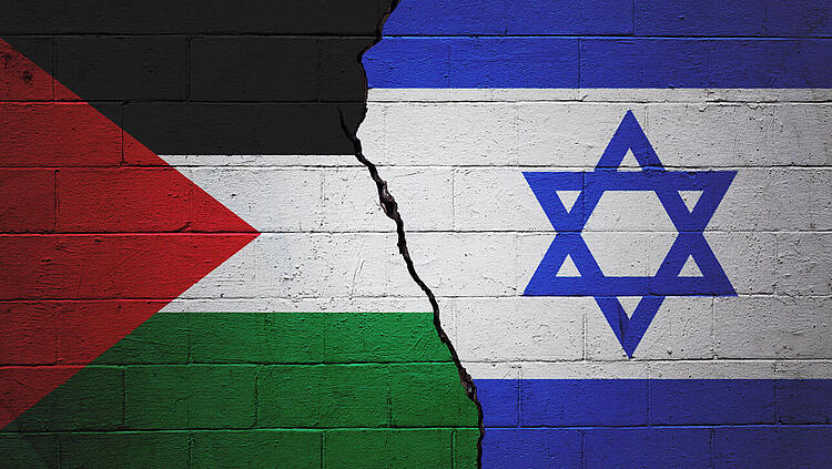 Israel-Palästina by Gwengoat istock